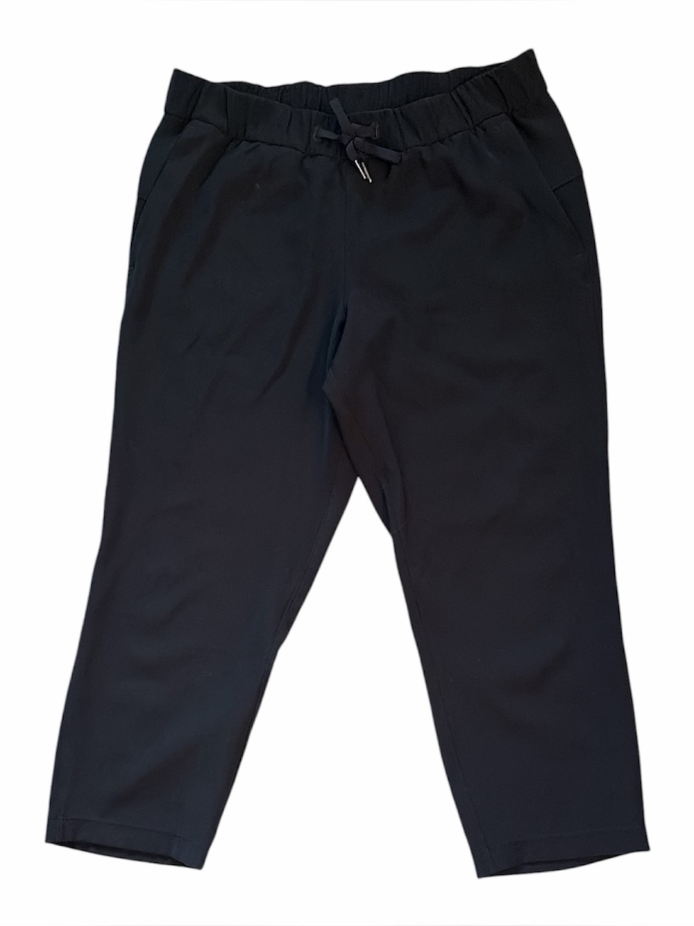 Lululemon On The Fly 7/8 Pants Black Size 10 Excellent Condition